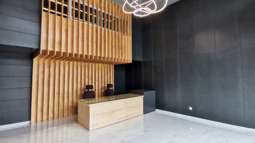 中山辦公家具定制項目 | 遇見對的設計，房地產辦公空間也能這么玩！